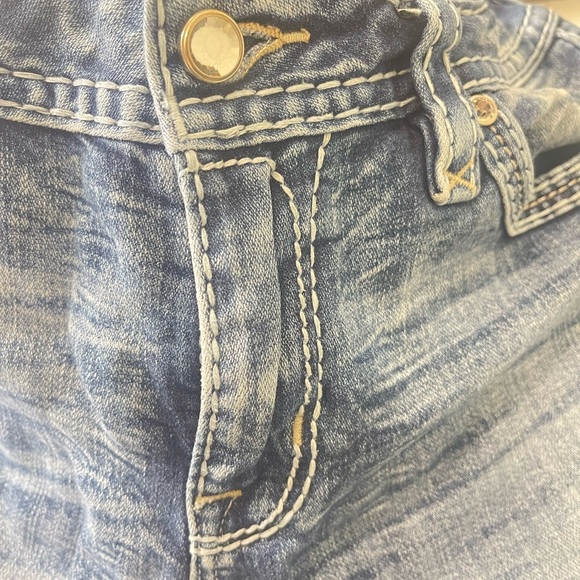Rock Revival Distressed Denim Jeans - Picture 9 of 12